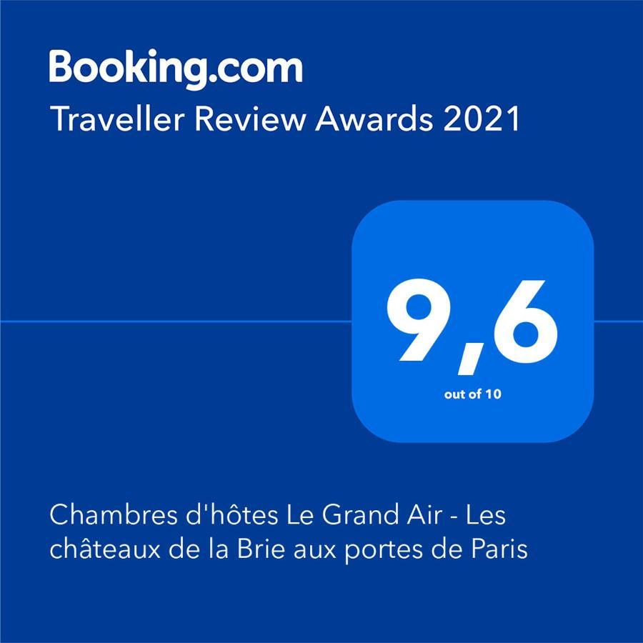 Chambres D'Hotes Le Grand Air - Les Chateaux De La Brie Aux Portes De Paris Ozouer-le-Voulgis Экстерьер фото
